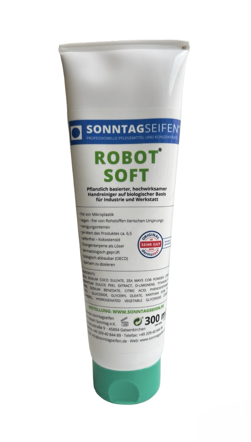 Handwaschpaste pflanzlich-biologisch Robot-Soft 300ml