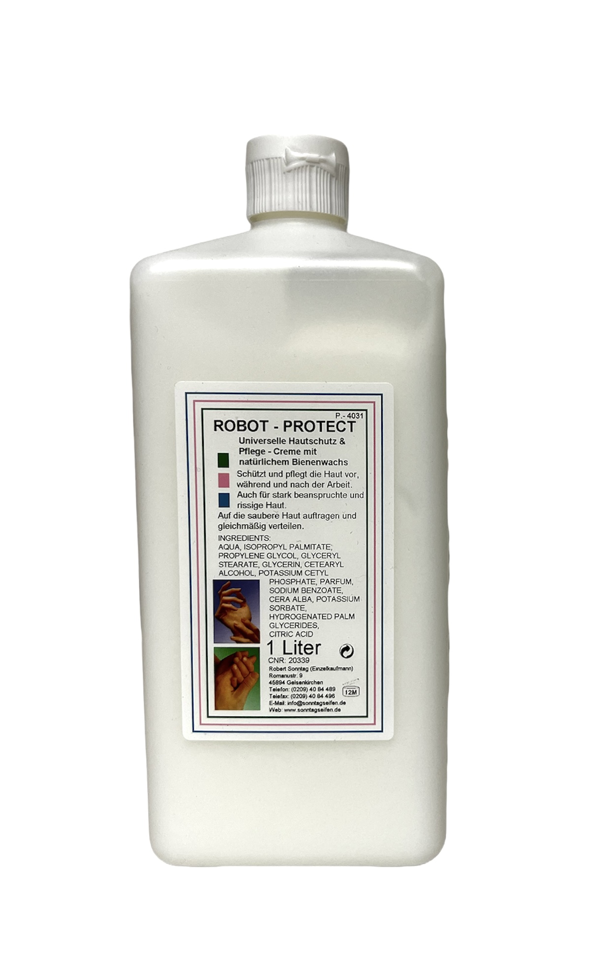 Arbeitsschutzcreme Robot Protect 1 Liter