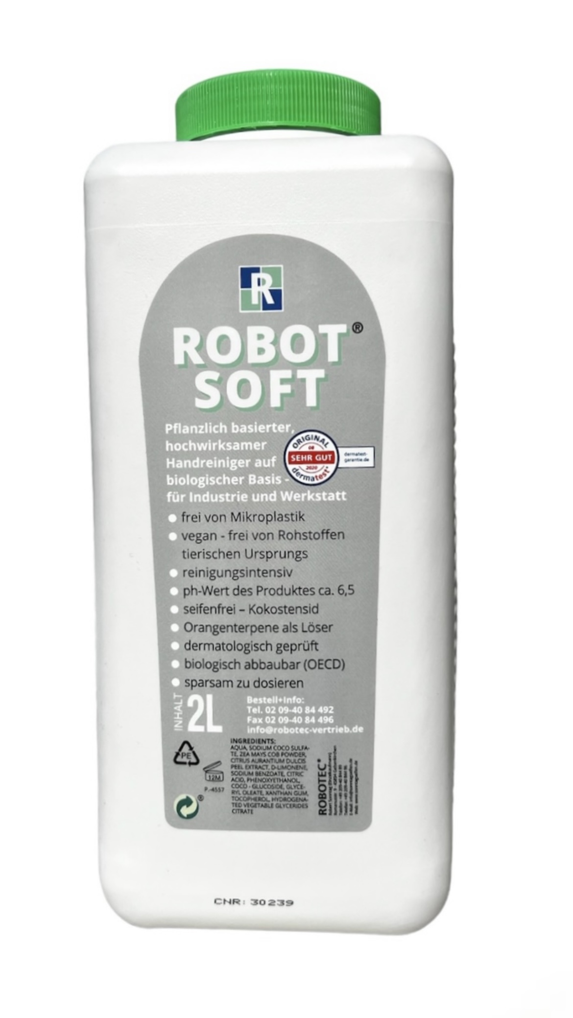 Handwaschpste Robot Soft 2 Liter sonntagseifen