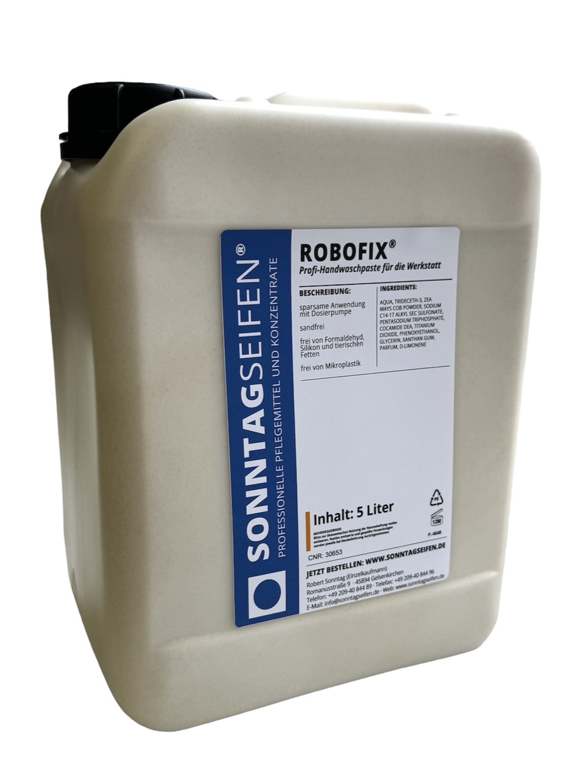 ROBOFIX Handwaschpaste 5 Liter Kanister