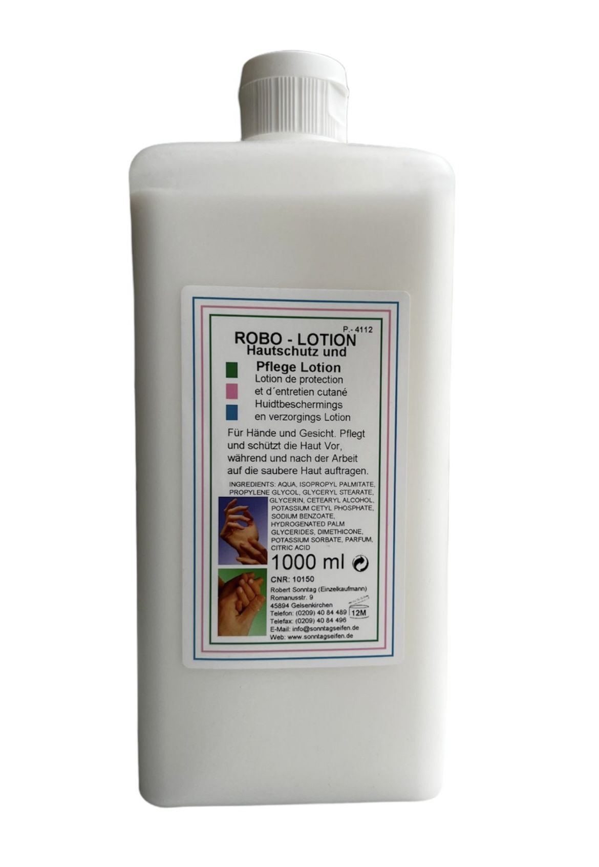 Handwaschpaste Robot-Soft, pflanzlich & biologisch abbaubar